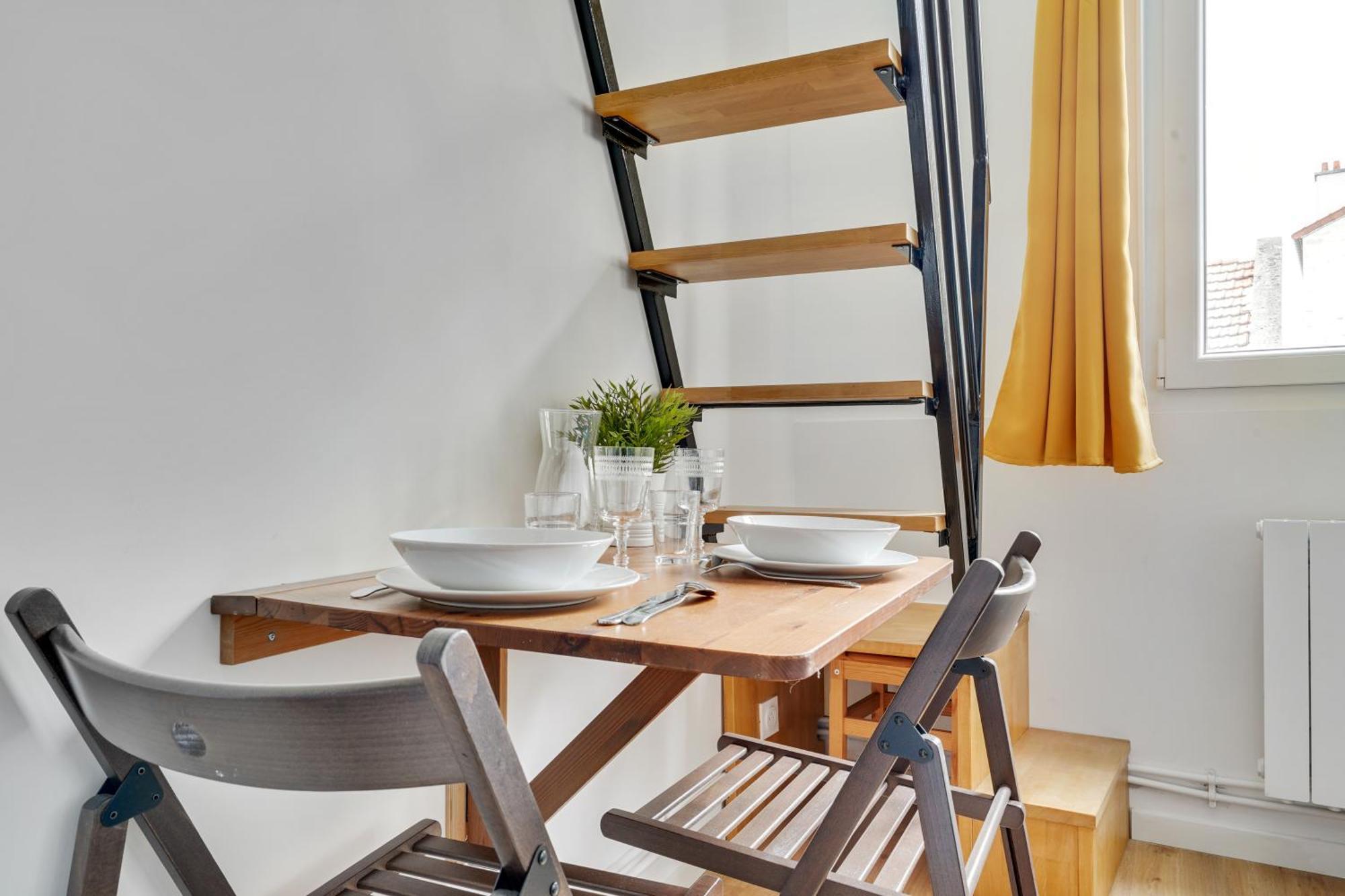 Studio Avec Mezzanine - Wifi - Proche Paris Montreuil  Exterior foto