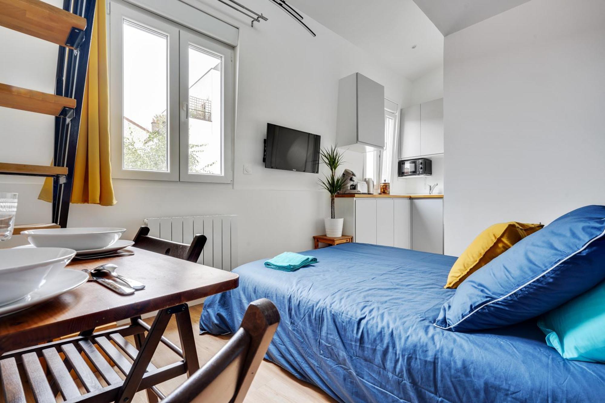 Studio Avec Mezzanine - Wifi - Proche Paris Montreuil  Exterior foto